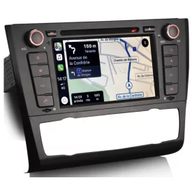 Autoradio BMW Serie 1 118d E87 E88 E82 E81 GPS Android 2004 2005 2006 2007 2008...