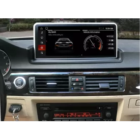 Ecran BMW E90 Carplay GPS Android Bluetooth + Molette Idrive