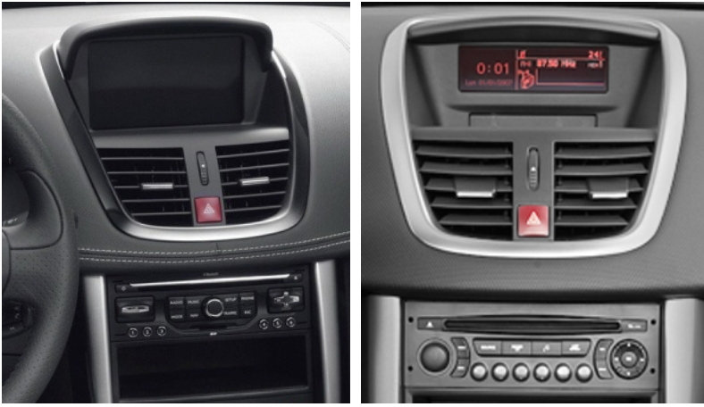 Autoradio Peugeot 207 CC RD4 SW