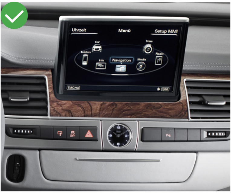 carplay audi a8 d3 d4