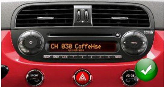 autoradio fiat 500