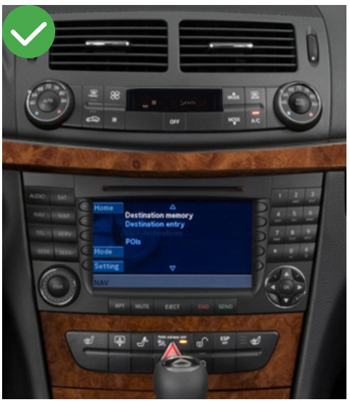 autoradio mercedes classe e w211.png