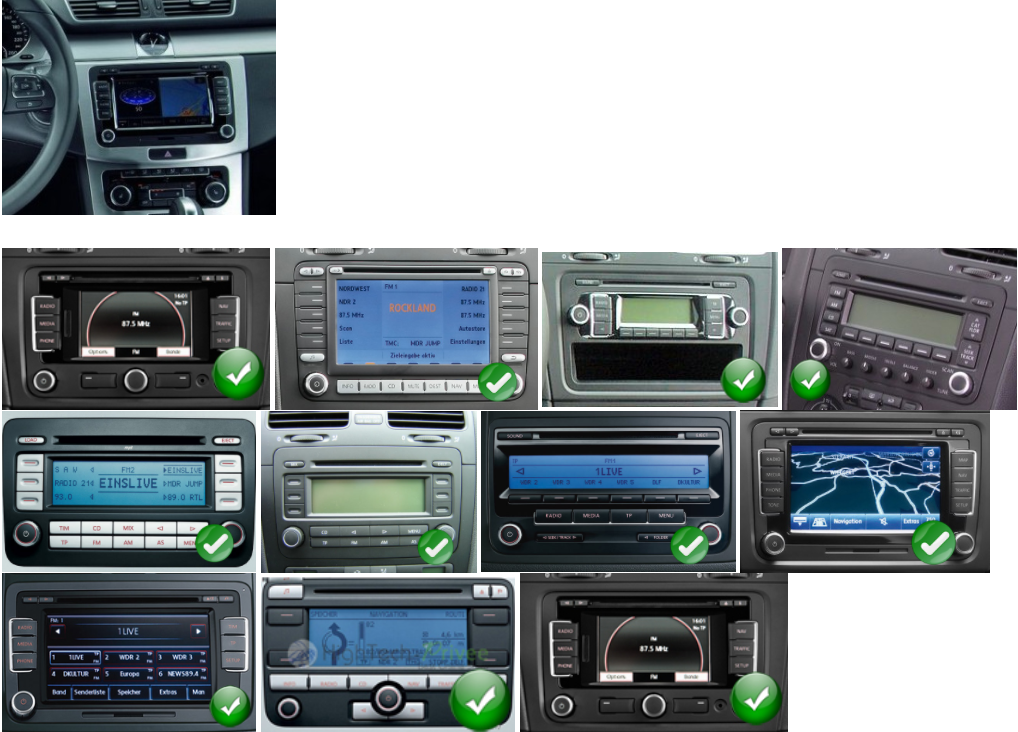 autoradio passat cc android apple carplay vw volkswagen