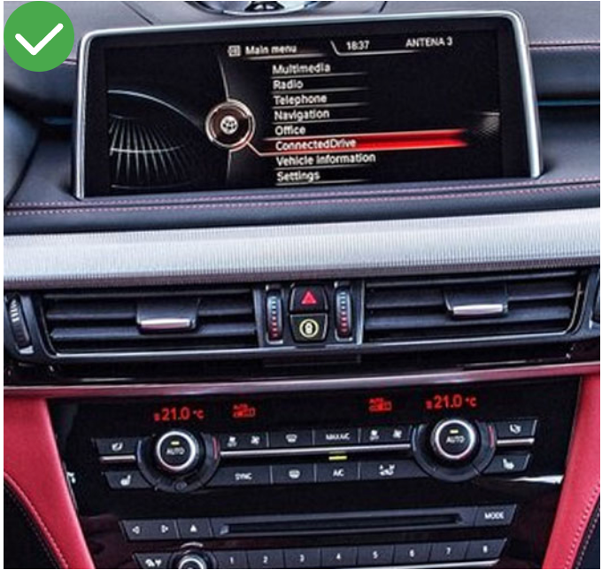 carplay bmw x5 f15 nbt