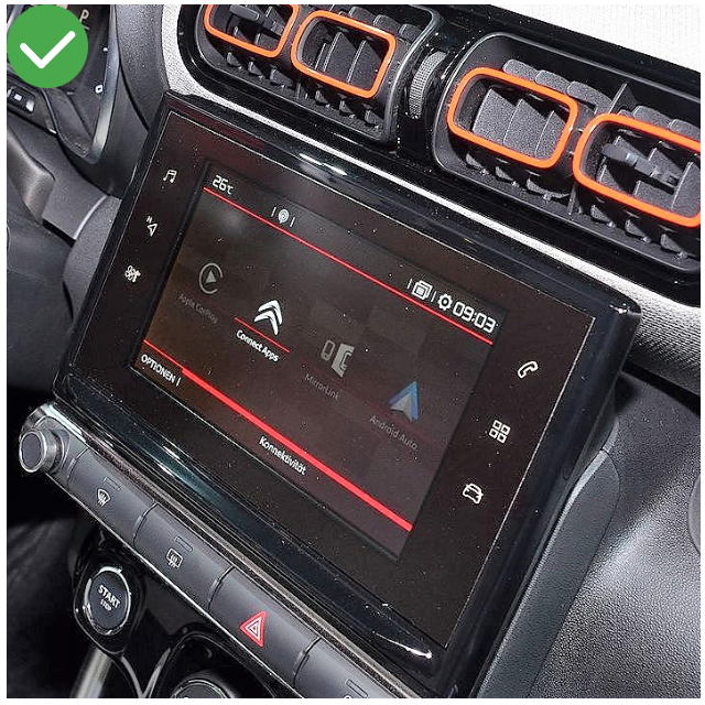 carplay citroen c3 aircross