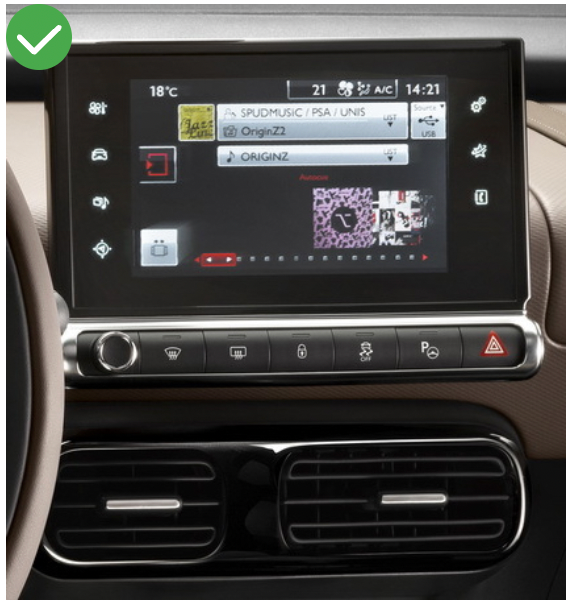 carplay citroen c4 cactus