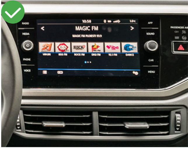 autoradio vw t-roc